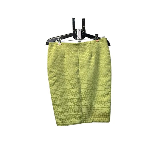 NWT Signature by Larry Levine Skirt Style TB2P17XKO Size 6 - Color Citron - Picture 3 of 11